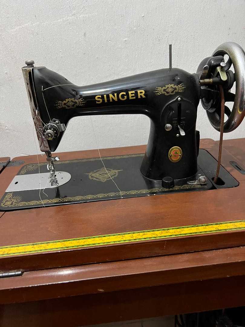 Singer Sewing machine, Furniture & Home Living, Home Improvement ...