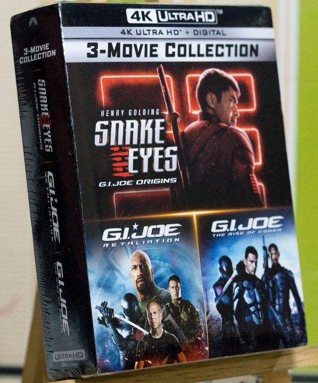 PELICULA G.I. JOE - COLECCIÓN 3 PELÍCULAS (4K UHD) - BD BLU-RAY