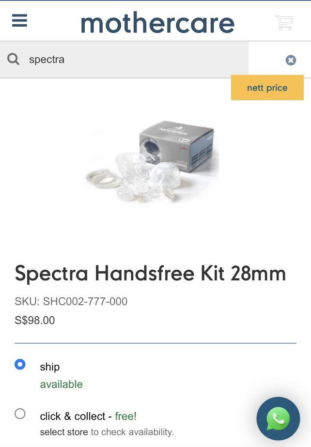 Spectra Handsfree Kit 28mm