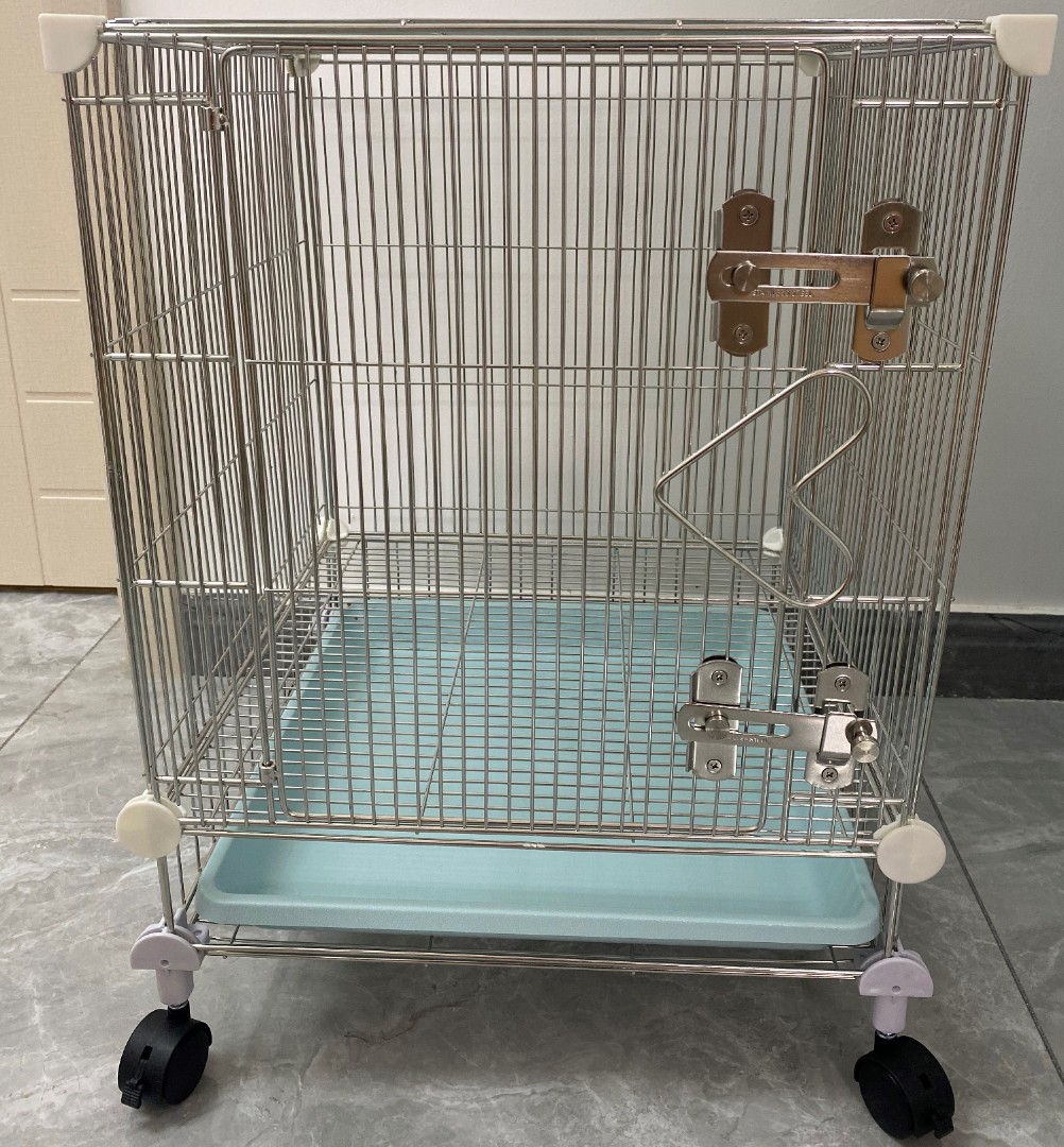 Stainless steel 304 cage for small animals (sugar glider, cats, rabbit