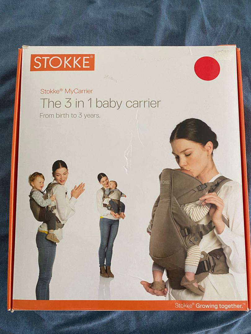 Stokke 3 in 1 baby clearance carrier
