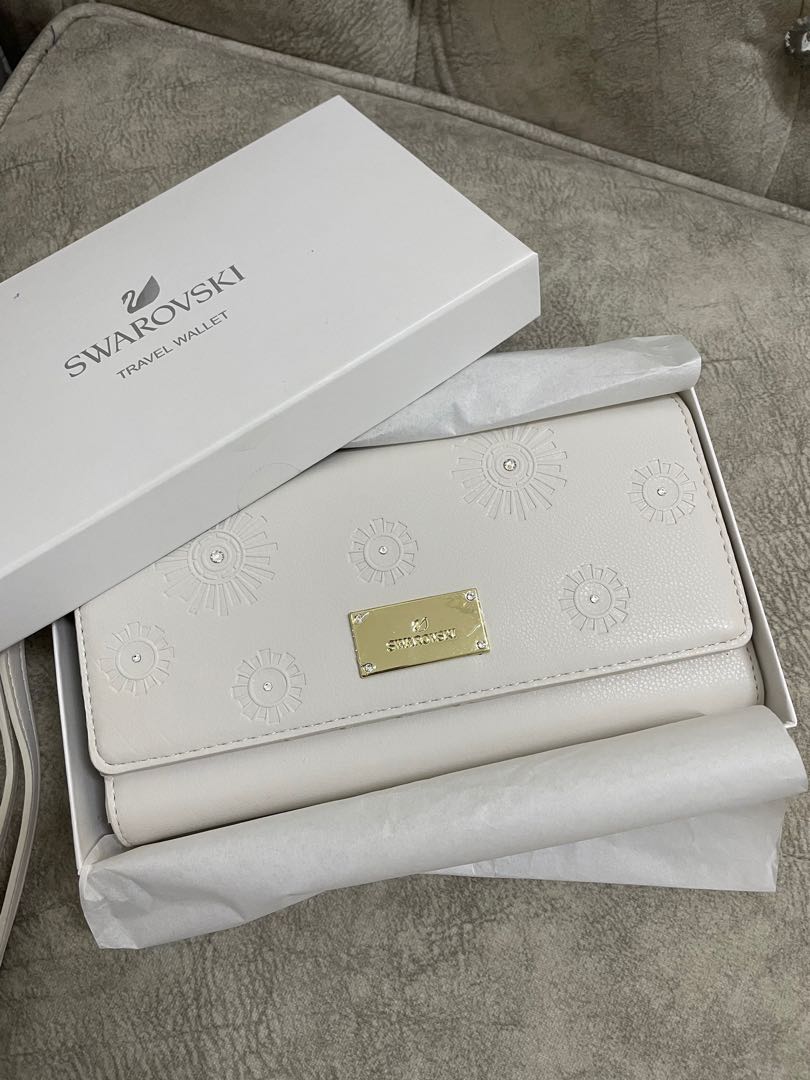 Swarovski Travel Wallet, Luxury, Bags & Wallets on Carousell