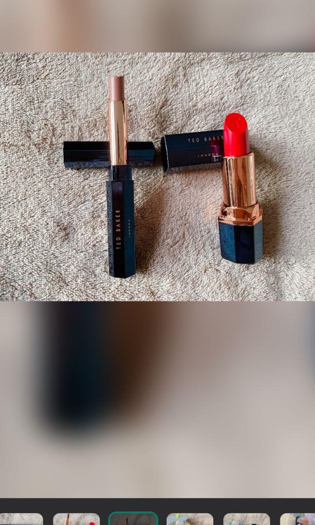 Ted Baker Limited Edition Lipstick + Lip Balm Set, Beauty & Personal
