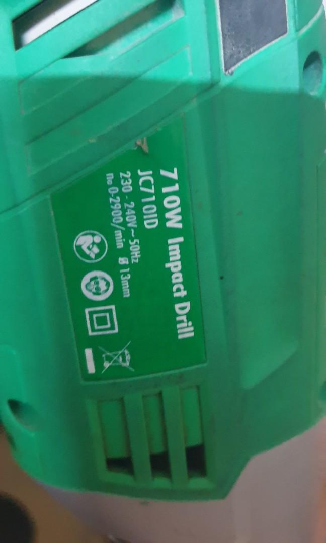 Tesco Electrical wired impact drill, TV & Home Appliances, Electrical