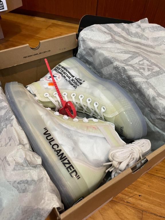 Nike, Converse Off-White Converse Chuck 70 The Ten Vulcanized Sample