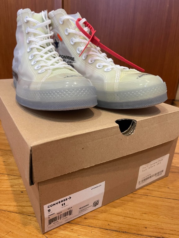 Nike, Converse Off-White Converse Chuck 70 The Ten Vulcanized Sample