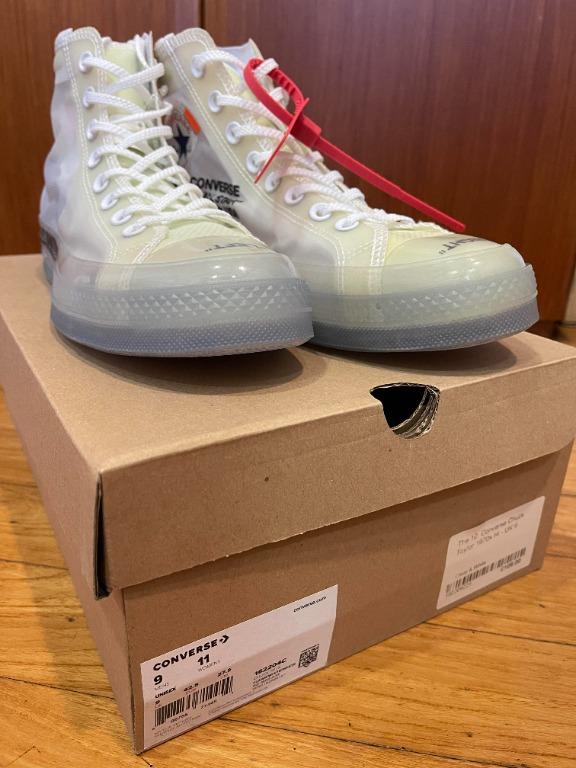 The 10 Off White Converse Vulcanized UK9