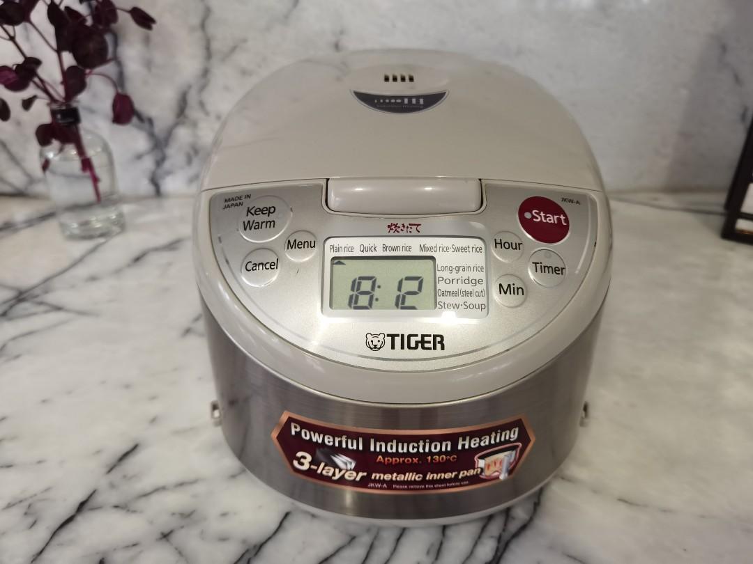 Tiger 3 layer Induction Rice Cooker (Made in.Japan) JKWA10S, TV & Home