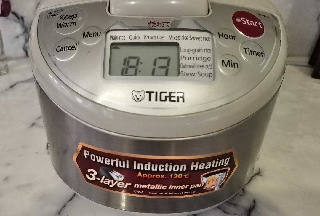 Tiger 3 layer Induction Rice Cooker (Made in.Japan) JKWA10S, TV & Home