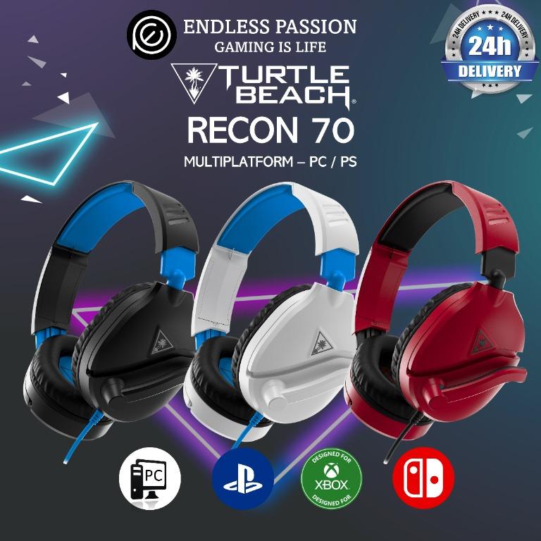 Turtle beach red outlet and black headset
