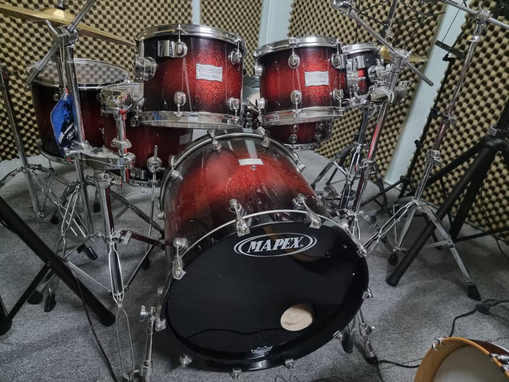 used Maple Saturn 7pc drum