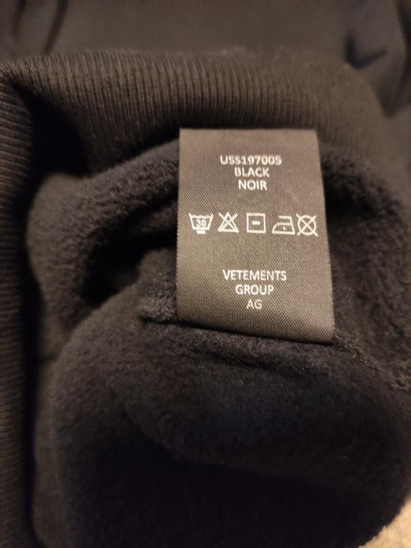 Vetements secret society hoodie hotsell