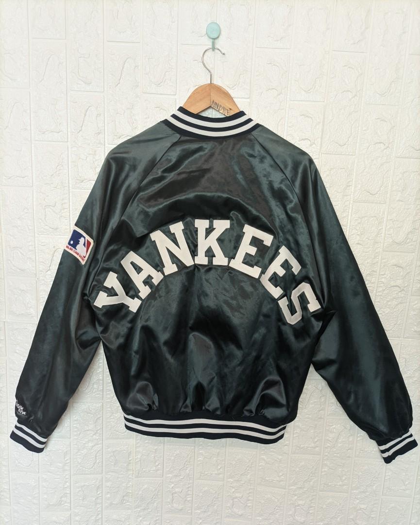 Vintage New York Yankees Varsity Jacket Yankees Varsity NY Yankees Baseball MLB Varsity Jacket TTS Large (Refer measurements)-STAINS