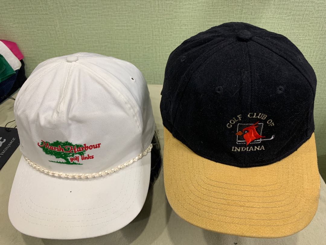 VINTAGE GOLF CAP MADE IN USA RM99 for 2 