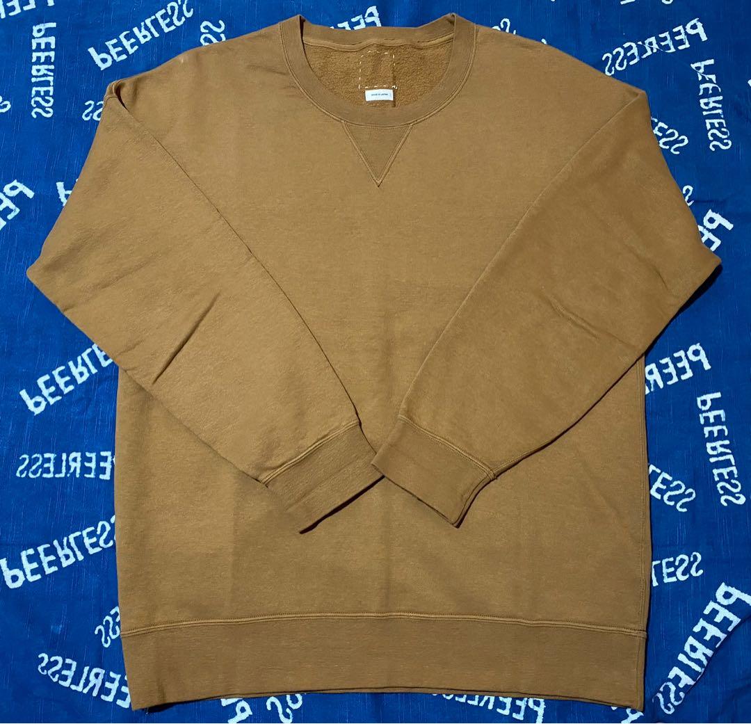 visvim JUMBO SWEAT（UNEVEN DYE）IVORY VISVIM JUMBO SWEAT UNEVEN