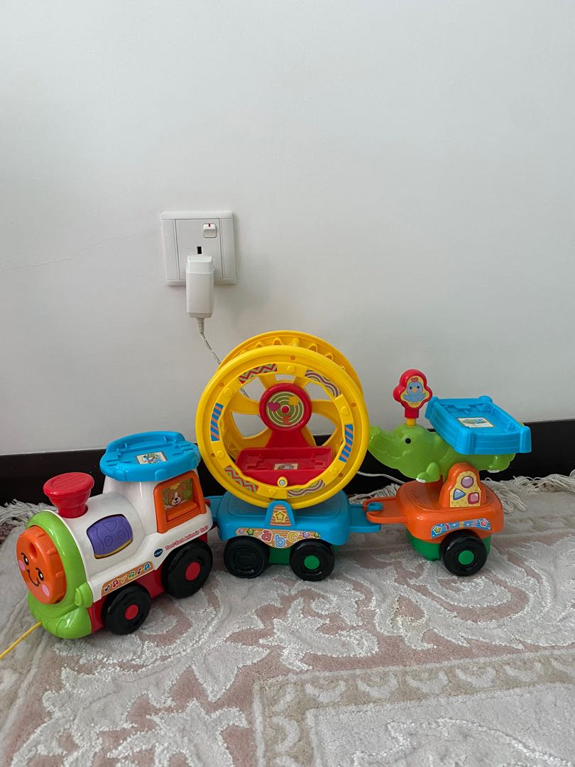 vtech toot toot animal train