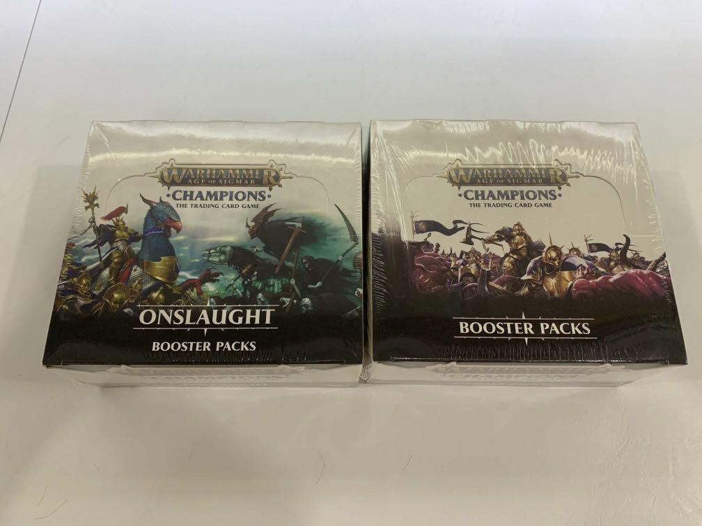 warhammer age of sigmar champions booster box Amazon.com: Ravensburger Disney Lorcana TCG: The First Chapter Booster Pack  Display | 24 Packs with 12 Trading Cards Each | Ideal for Collectors &  Disney Fans