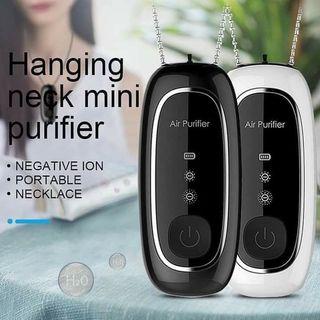 Wearable Air Purifier KY100 Necklace Mini Portable Air Freshener Ionizer Negative