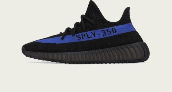 Yeezy Boost 350 V2 Dazzling Blue, Women's Fashion, Footwear, Sneakers on  Carousell