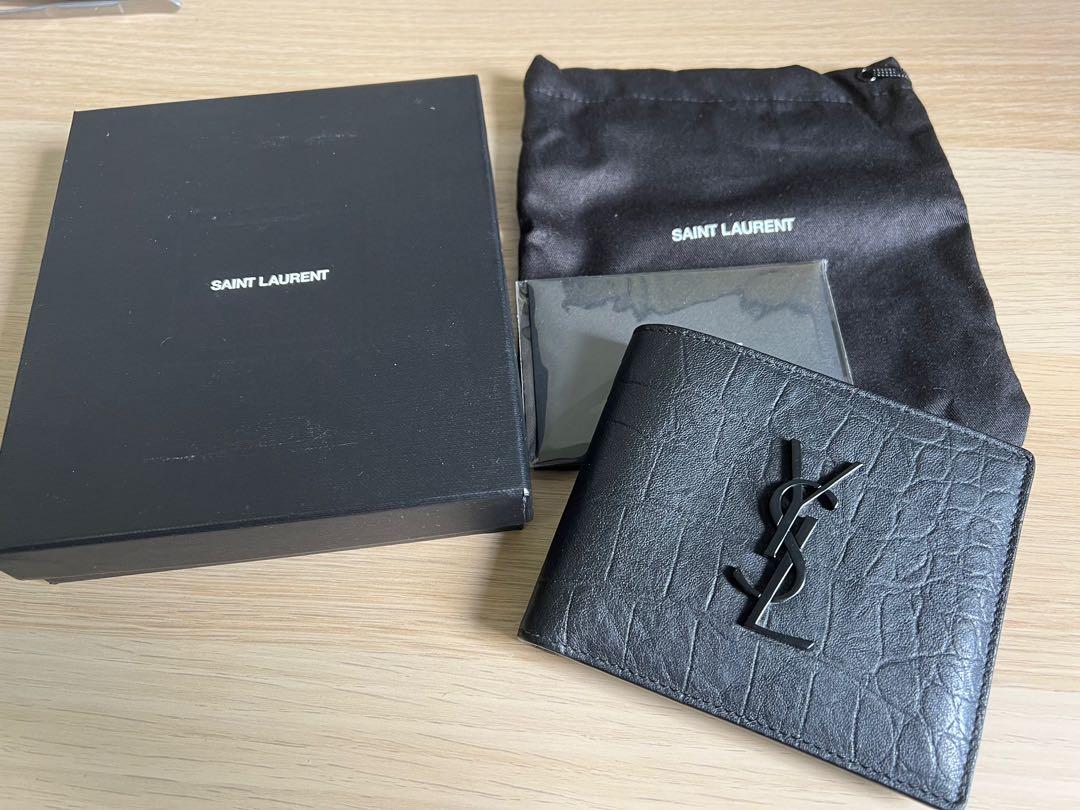 YSL Mens Bifold Wallet, Men's Fashion, Watches & Accessories, Wallets