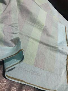 YvesSainLaurent YSL Faded Stripes Handkerchief