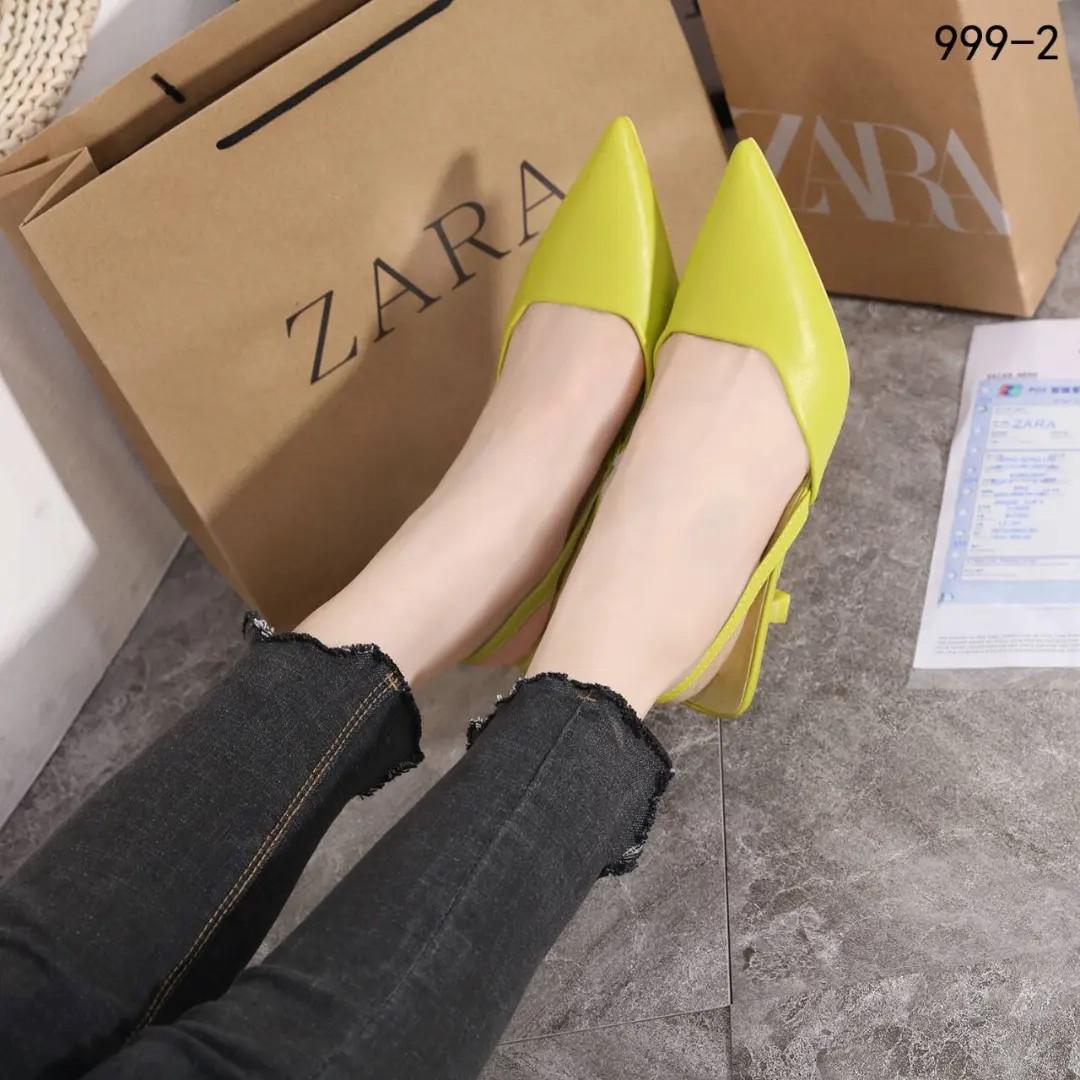 Zara Slingback Heels 999-2#nag, Fesyen 