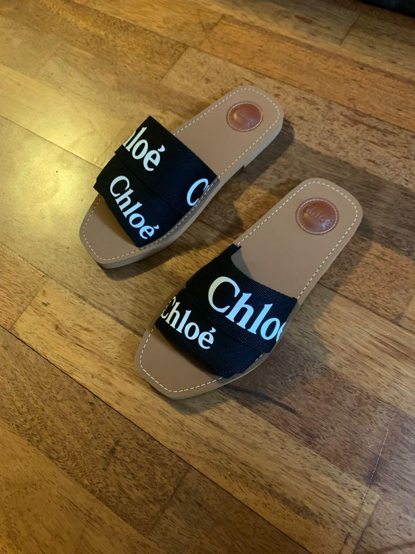 Chloe woody top sandals dupe