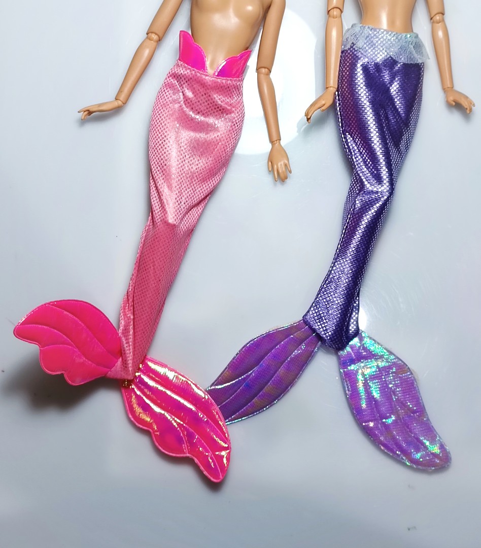 Barbie doll mermaid on sale tail