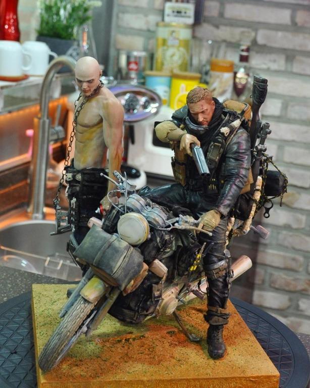 1/6 or 12'' inch Bike Custom motorcycle wasteland Ranger