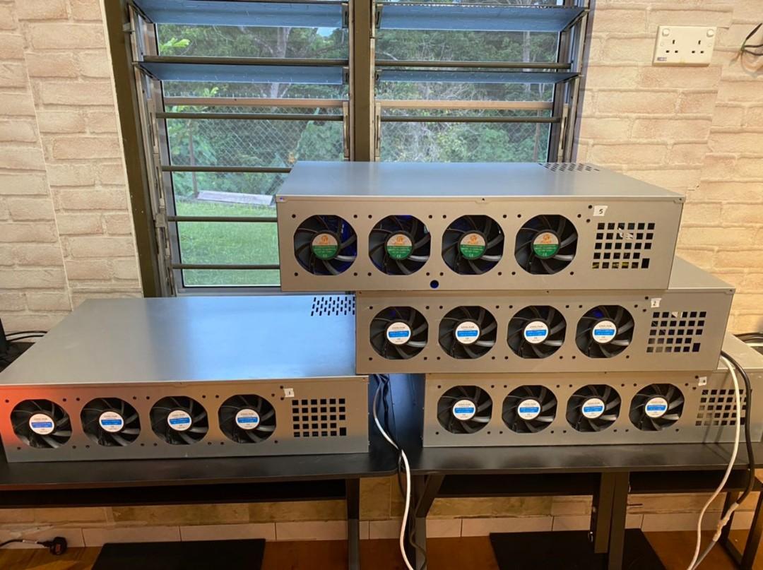 Mining rig sales fans