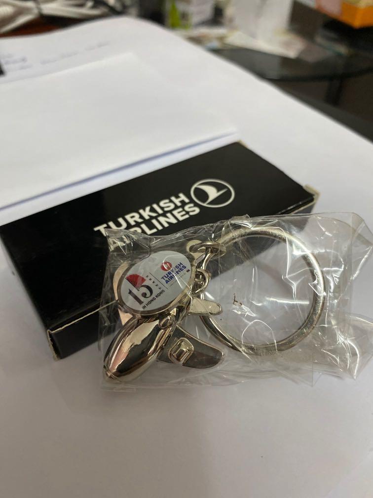 土耳其航空 15周年 飛機造型紀念匙扣 TK Turkish Airlines Key Ring, 興趣及遊戲, 收藏品及紀念品, 明星周邊 ...