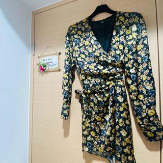 ZARA 華燈初上花朵洋裝#23初夏時尚