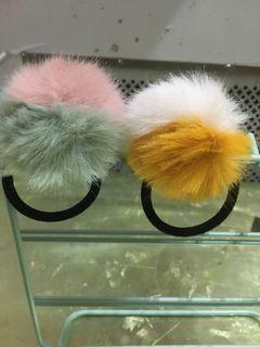 毛球髮圈