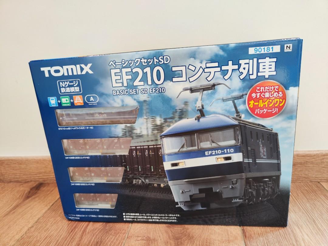 Tomix 90181 ベーシックセットSD EF210コンテナ列車 予約 - 鉄道模型