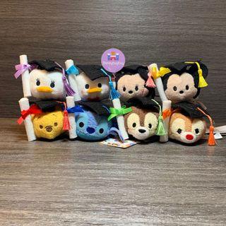 香港迪士尼 Disney Tsum Tsum 畢業袍 史迪仔 公仔
