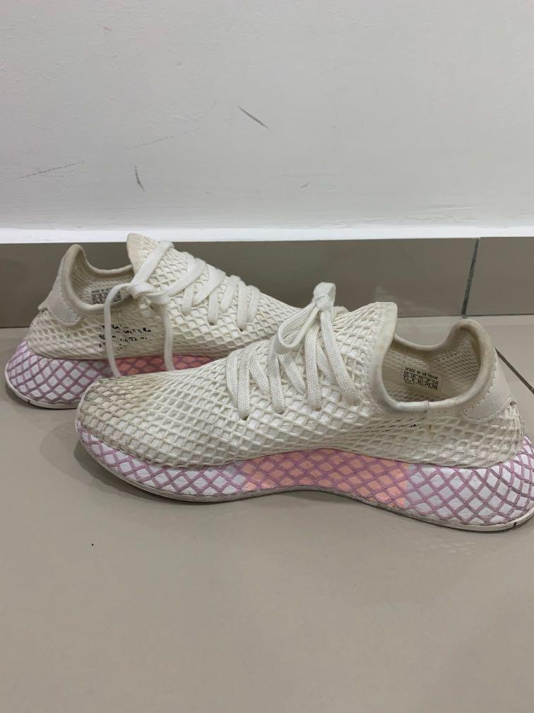adidas deerupt white pink Men s Fashion Footwear Sneakers on