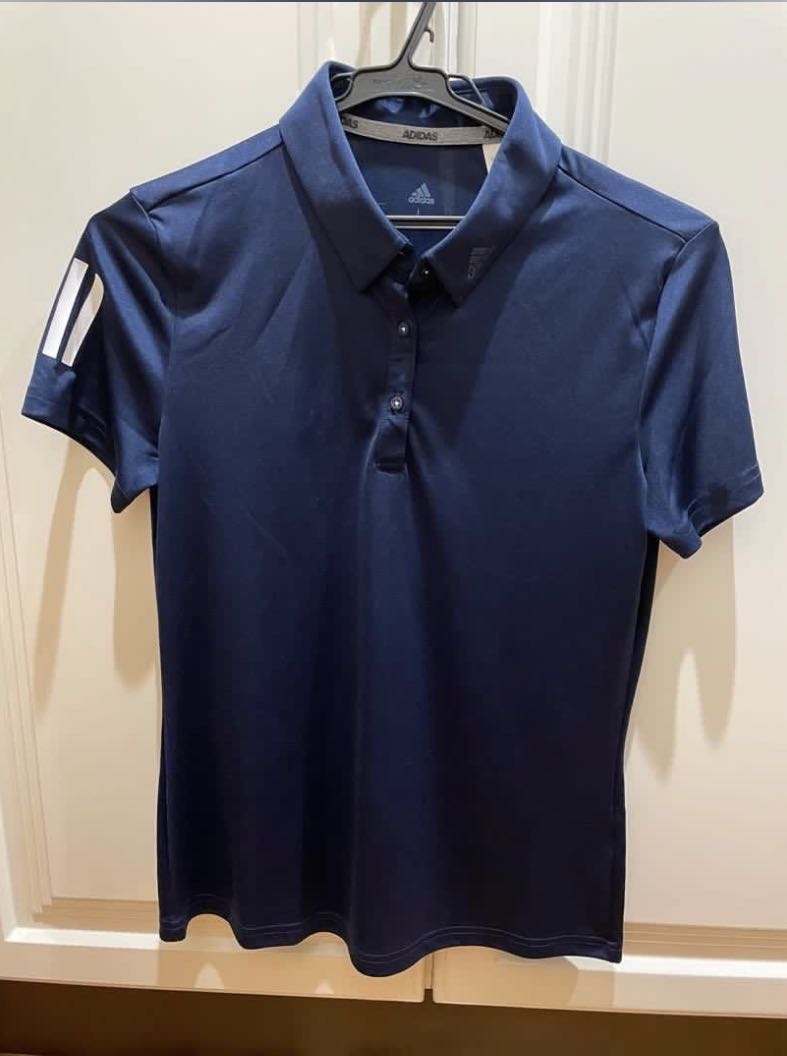 Adidas golf shirt, Women's Fashion, Tops, Shirts on Carousell