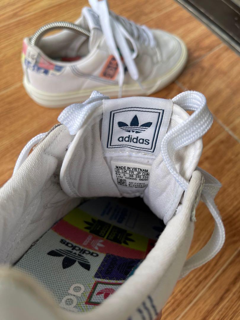 ADIDAS ORIGINALS CONTINENTAL VULC FX3810, Women's Fashion, Footwear,  Sneakers on Carousell