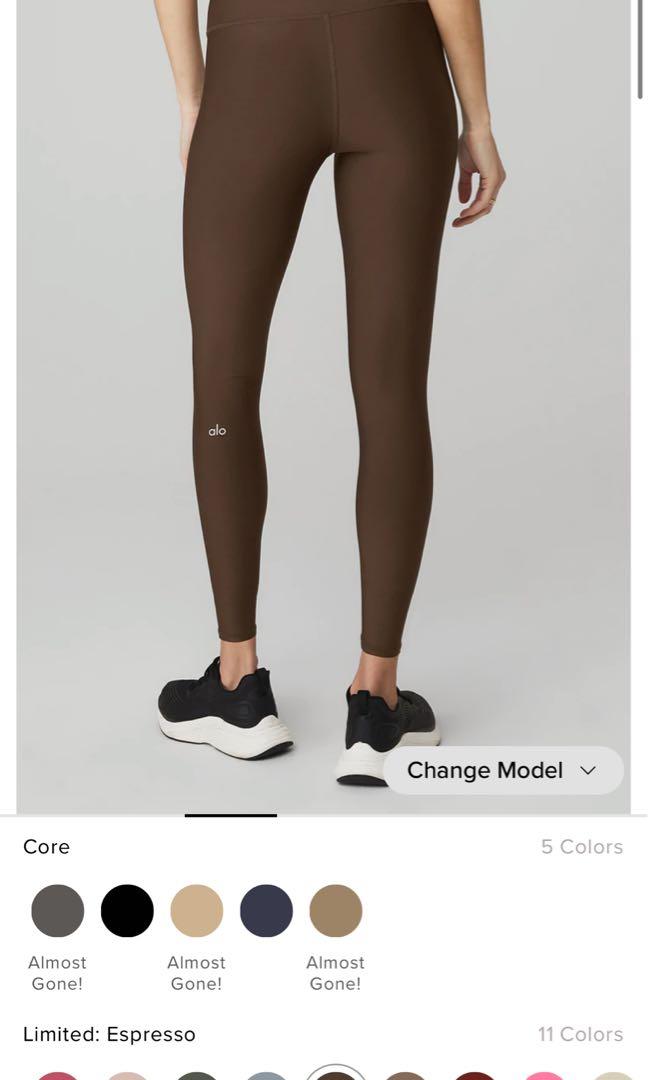 Alo Yoga Airlift legging - Olive Branch (XXS), Women's Fashion, Activewear  on Carousell