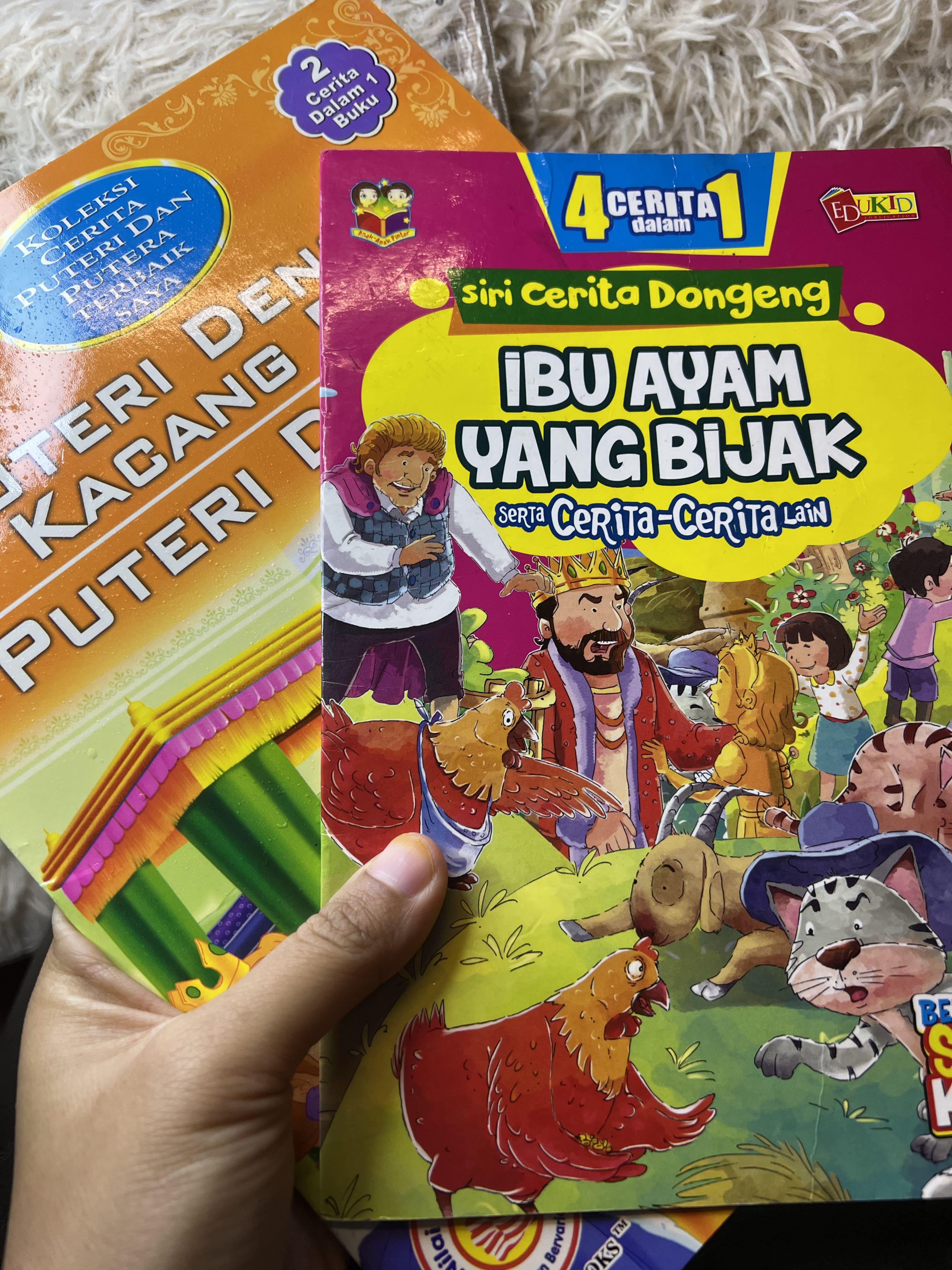 Melayu bahasa buku cerita
