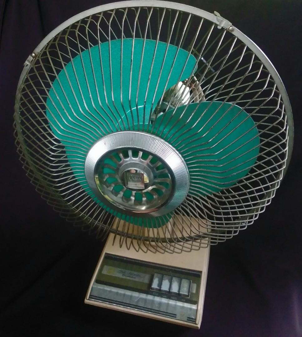 Antik kdk table fan, Hobbies & Toys, Collectibles & Memorabilia, Vintage Collectibles on Carousell