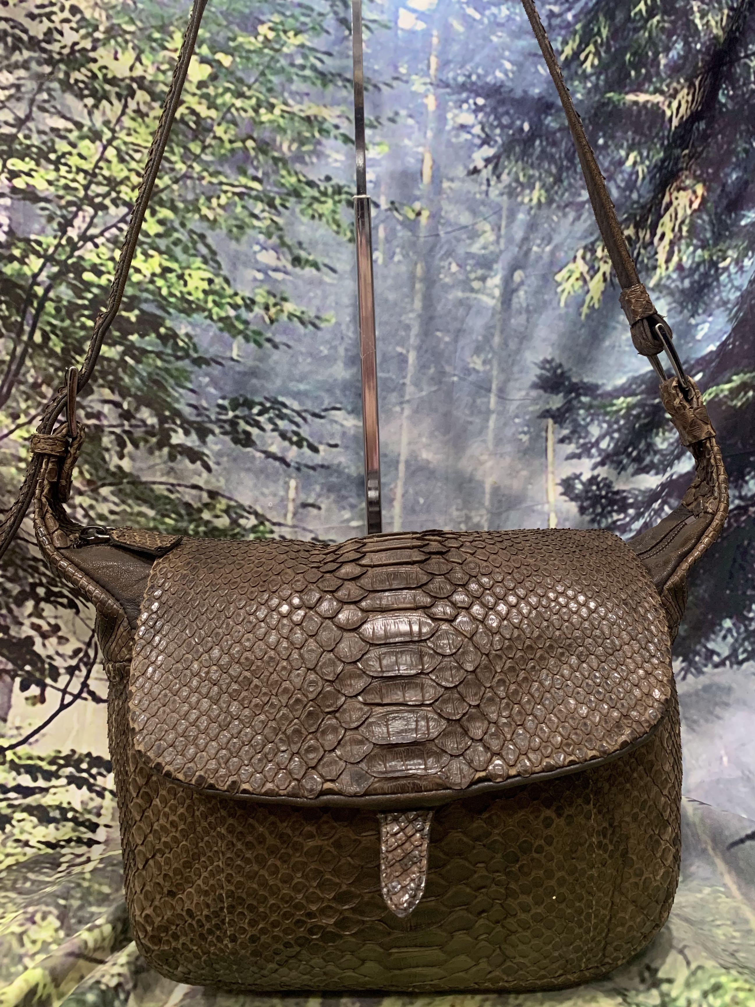 ARUKAN Genuine Snakeskin Leather Bag Women s Fashion Bags