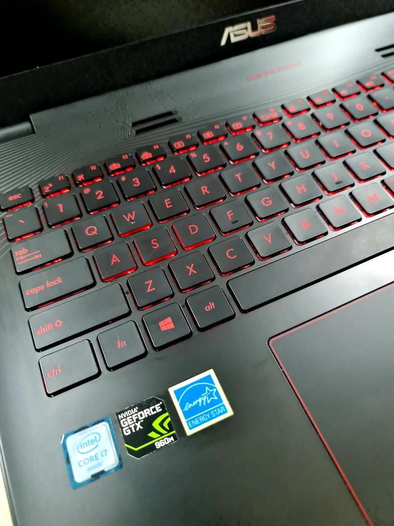 Asus Rog Gaming Laptop I7 Gtx 960 Full Fresh Condition Computers Tech Laptops Notebooks On Carousell