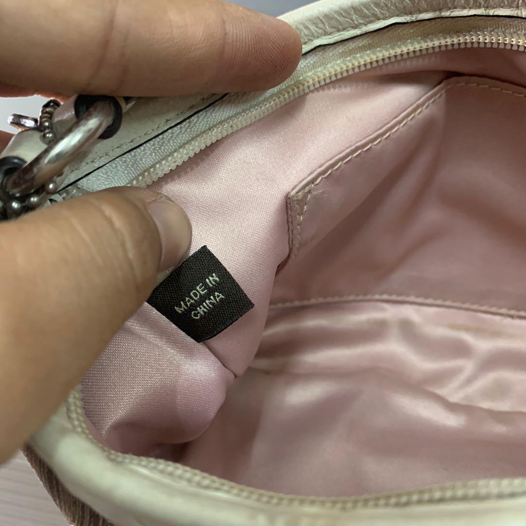 Are authentic coach best sale bags made in china