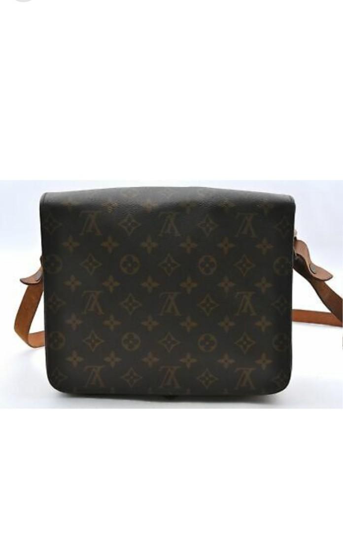 Authentic Louis Vuitton Monogram Cartouchiere GM Shoulder Bag Old Model LV  J3115