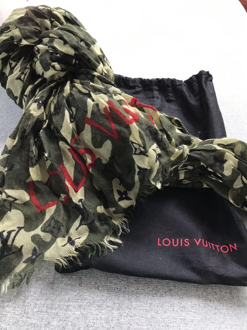 Louis Vuitton X Takashi Murakami Silk Scarf