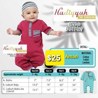 BAJU MELAYU KURUNG KURONG ROMPERS