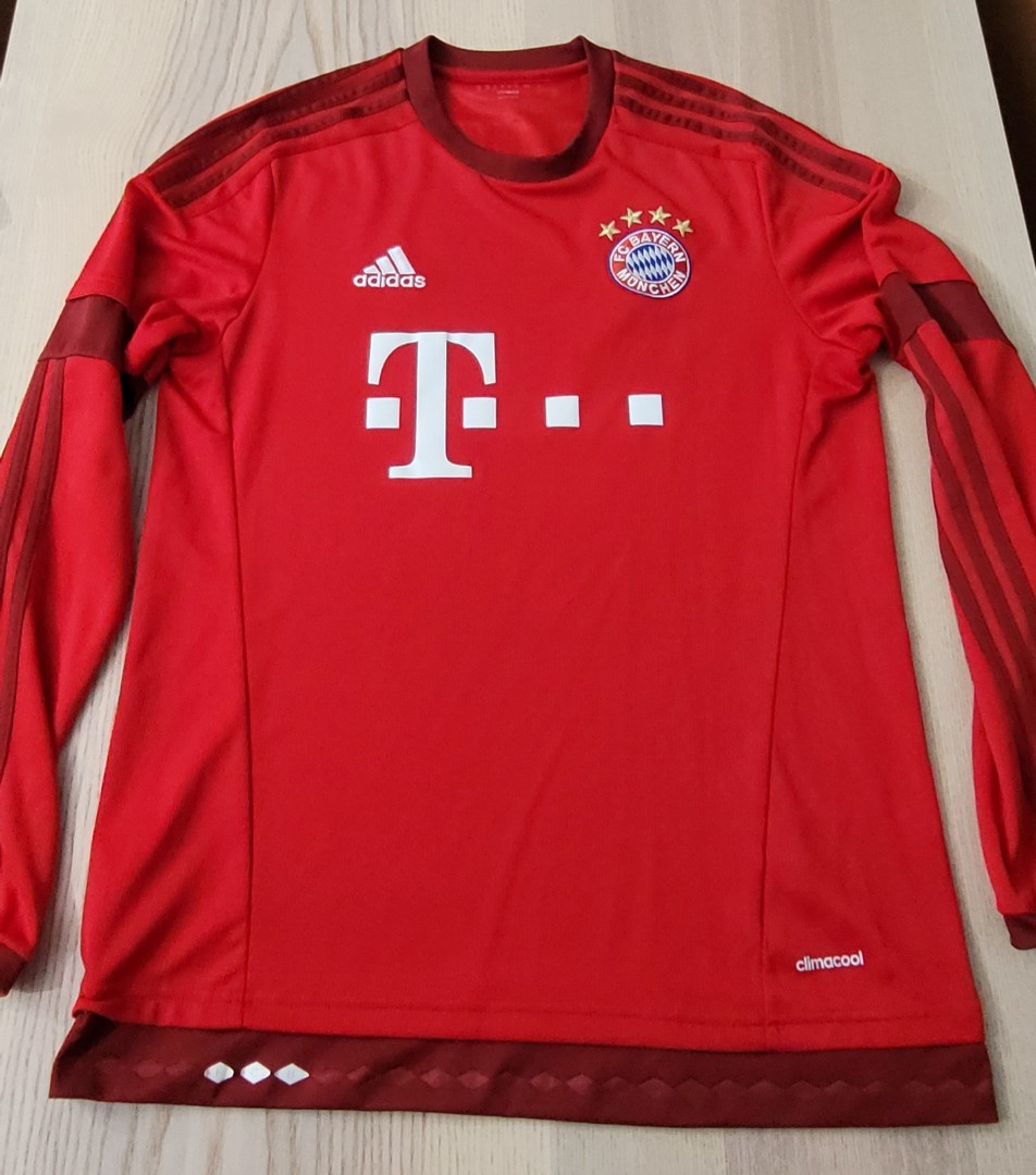 Bayern Munich long sleeve jersey Men s Fashion Tops Sets