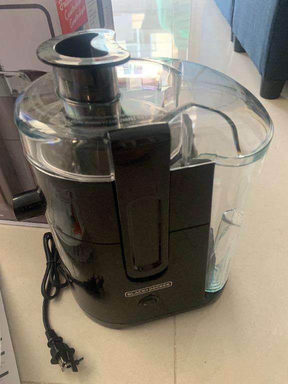 BLACK & DECKER JUICE EXTRACTOR, TV & Home Appliances, Kitchen