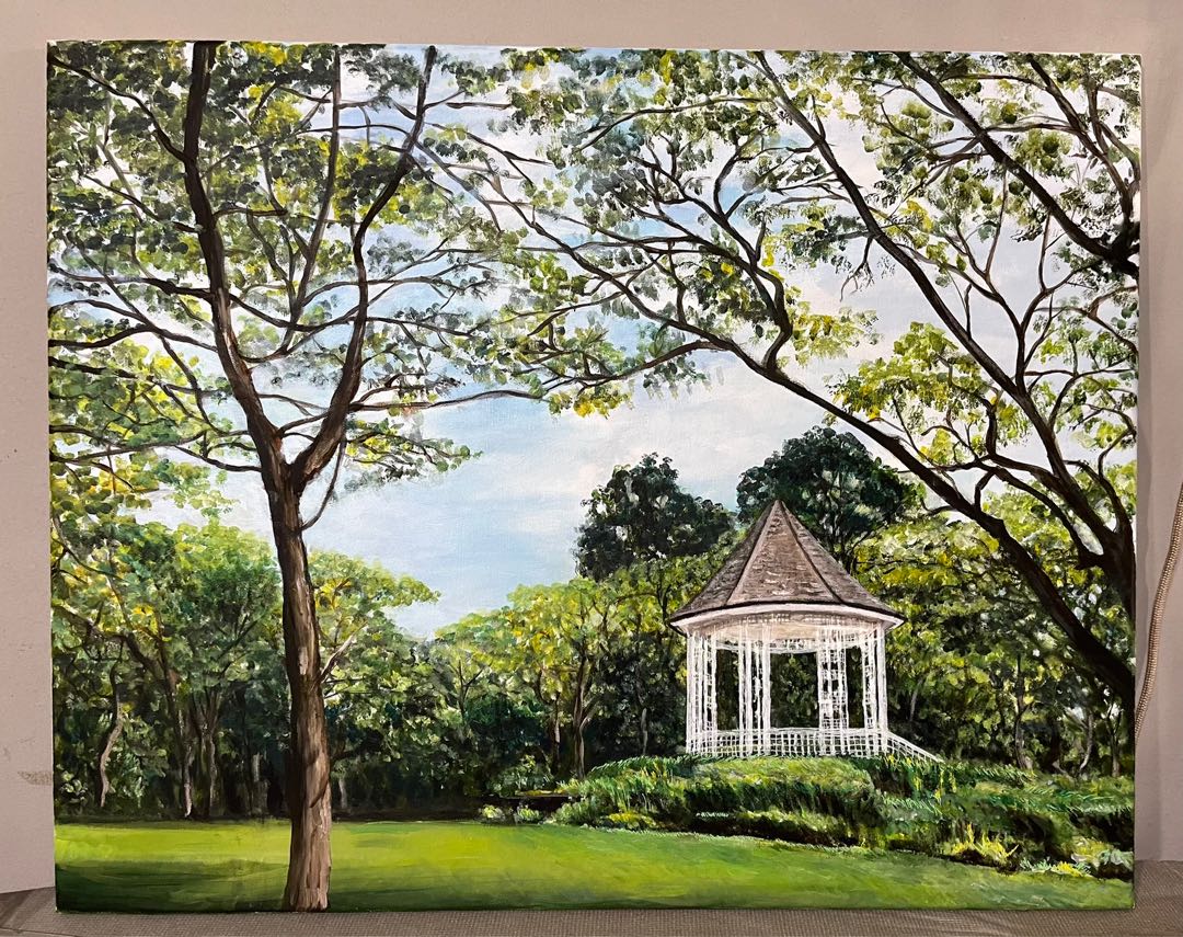 Botanic Gardens no.11 , with free wooden frame, Hobbies & Toys